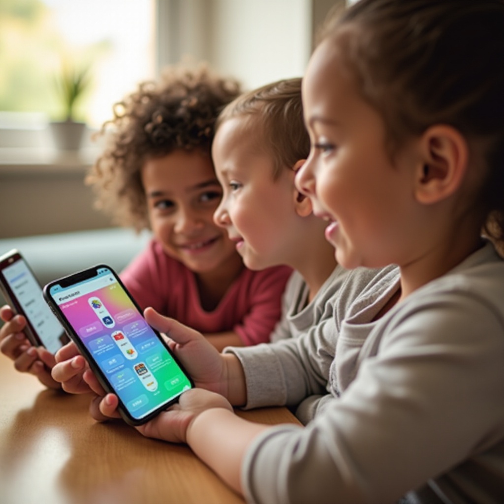 android handy für kinder einrichten